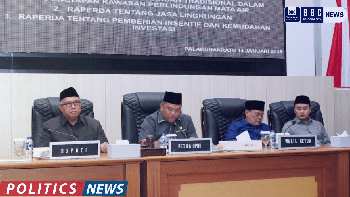 DPRD Kabupaten Sukabumi Gelar Rapat Paripurna Ke-2 Masa Jabatan 2024-2029