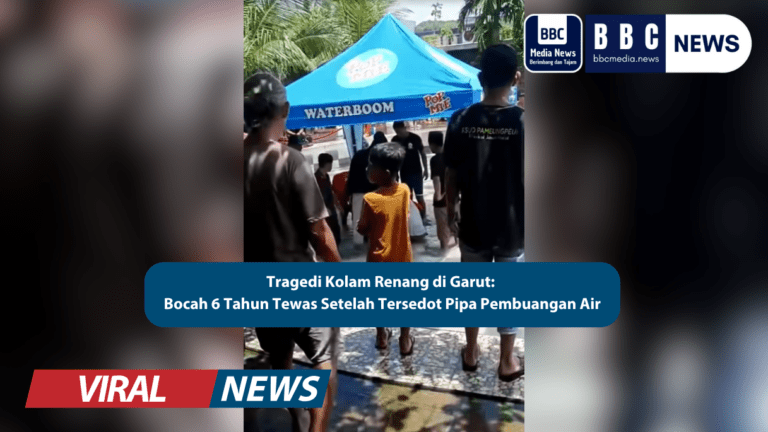 Tragedi Kolam Renang di Garut: Bocah 6 Tahun Tewas Setelah Tersedot Pipa Pembuangan Air