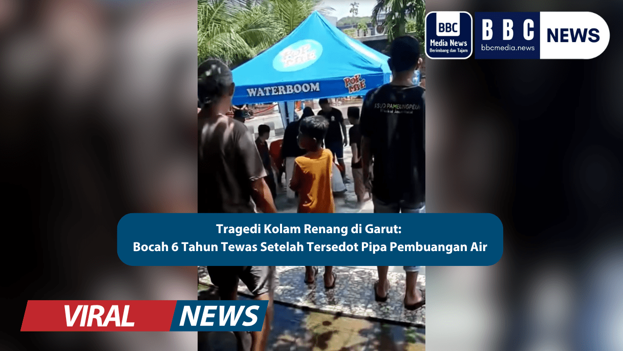 Tragedi Kolam Renang di Garut: Bocah 6 Tahun Tewas Setelah Tersedot Pipa Pembuangan Air