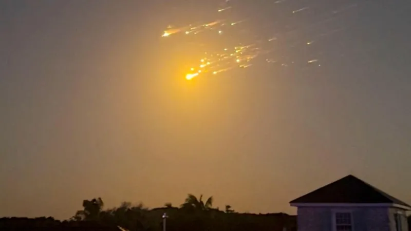 roket spaceX jatuh kedua kalinya