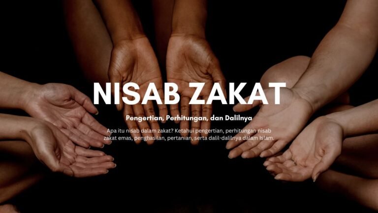 pengertian nisab zakat