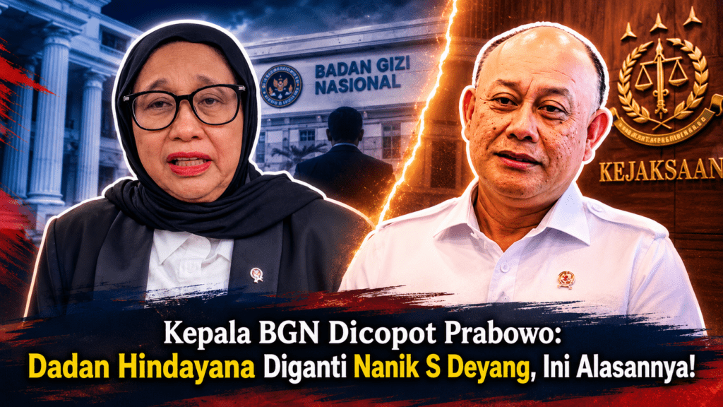 Kepala BGN dicopot Prabowo