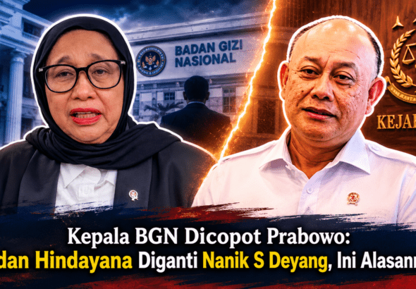 Kepala BGN dicopot Prabowo