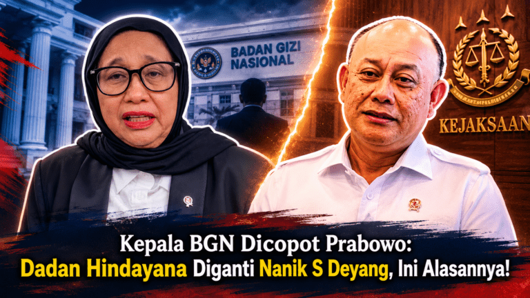 Kepala BGN dicopot Prabowo